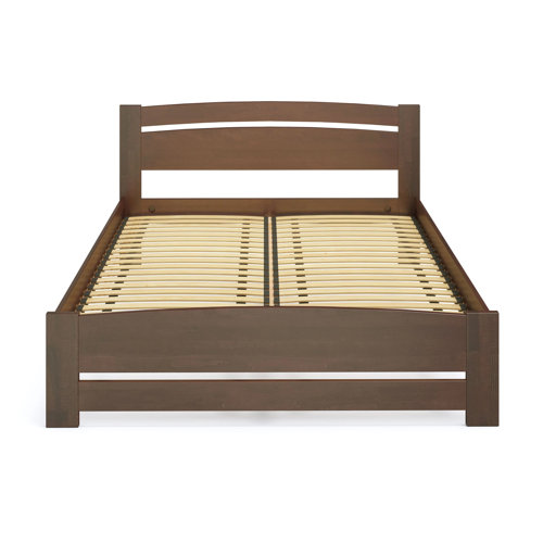 Loon Peak® Cleante Eco Natural Wood Platform Bed Chemical Free